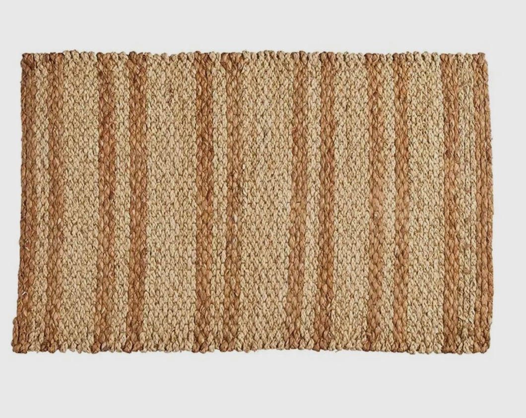 Woven Striped Doormats