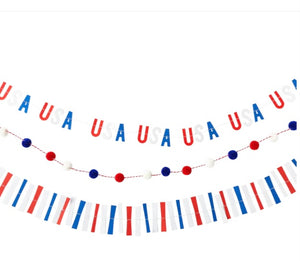USA Banner (3 set)