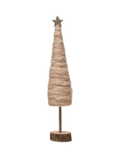 Load image into Gallery viewer, Pink and Glitter Wool Tree Small