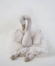 Load image into Gallery viewer, Swan glitter doll