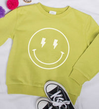 Load image into Gallery viewer, Kid smiley sweatshirt