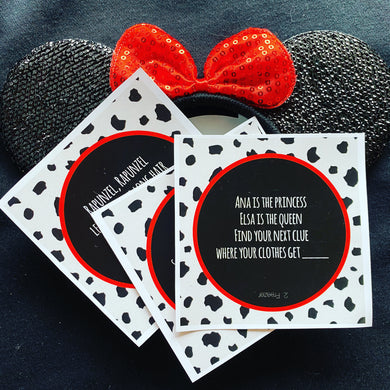 Disneyland Surprise Scavenger Hunt