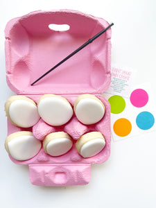 Egg Cookies: Paint Your Own
