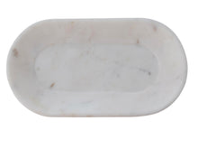 Load image into Gallery viewer, Oval marble tray
