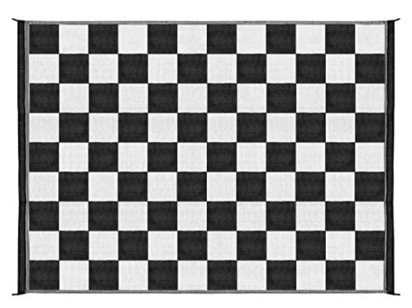 Layer Checkered/stripe doormats