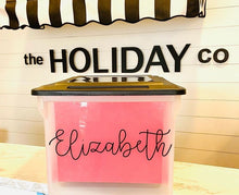 Load image into Gallery viewer, Personalized Keepsake Tote-PICK UP ONLY