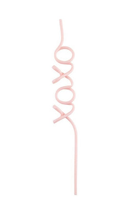 XOXO straw