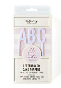 cake topper letterboard
